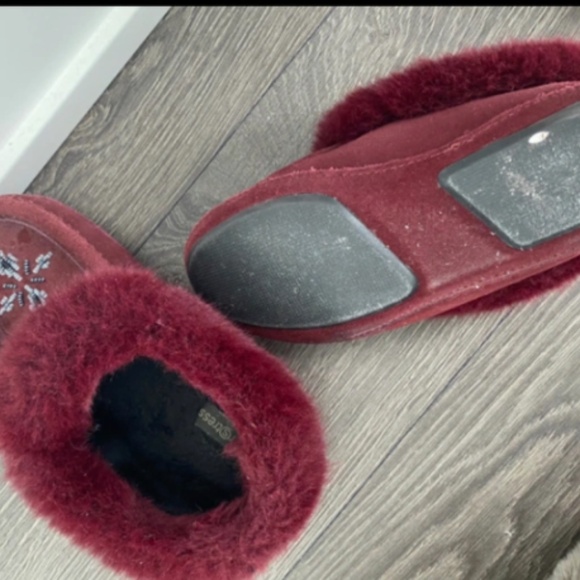 Zerostress Real Fur Lined Moccasins - Size 6 - Picture 2 of 3